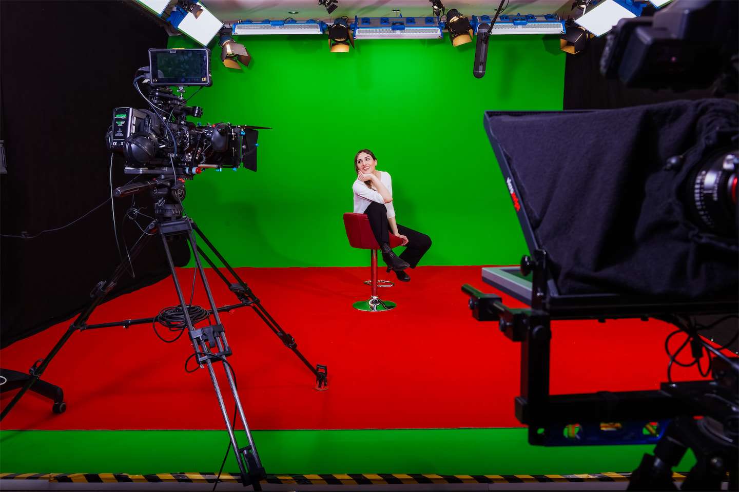 Das Professionelles Greenscreen TV Studio für Dein Event Lanizmedia GMBH