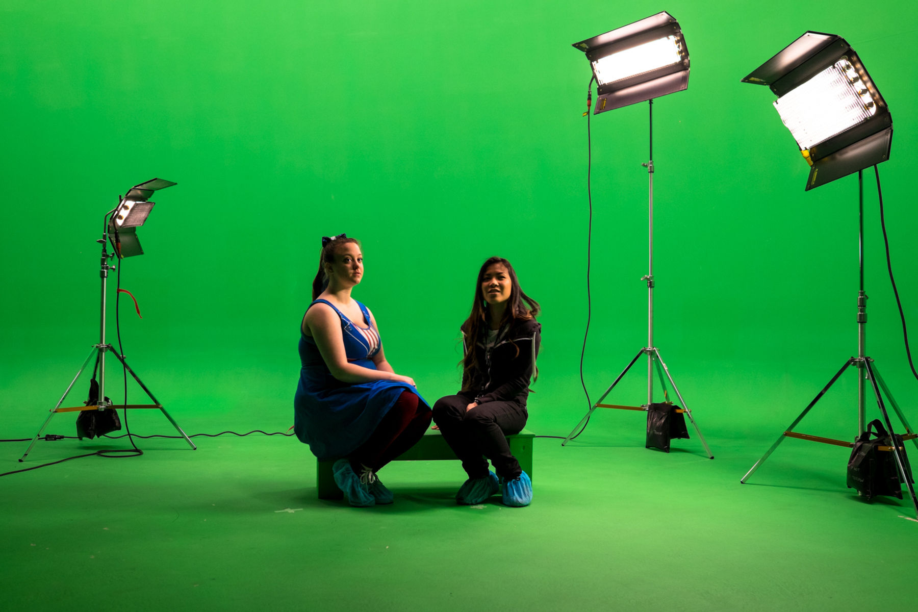 Green Screen München: Lanizmedia bietet ein voll ausgestattetes Studio für kreative Produktionen.