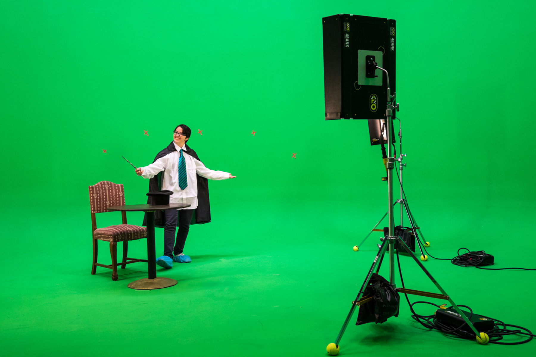 Lanizmedia Green Screen Studio: Kreative Möglichkeiten ohne Grenzen im Herzen von München.