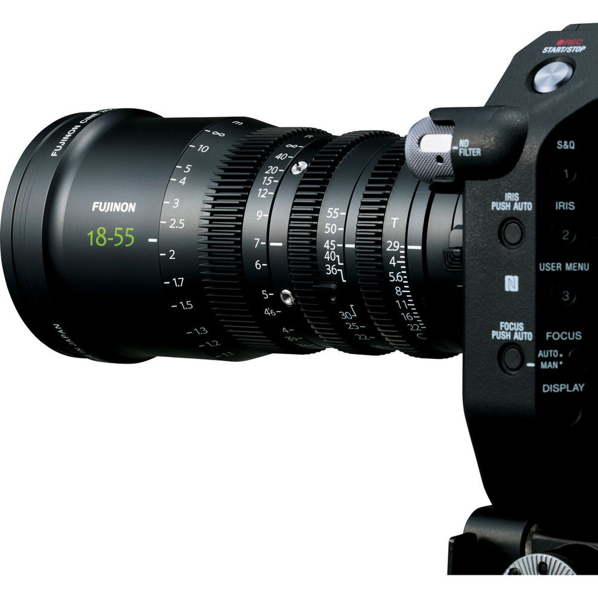 Cine lens on a LANIZMEDIA set – Detail 7