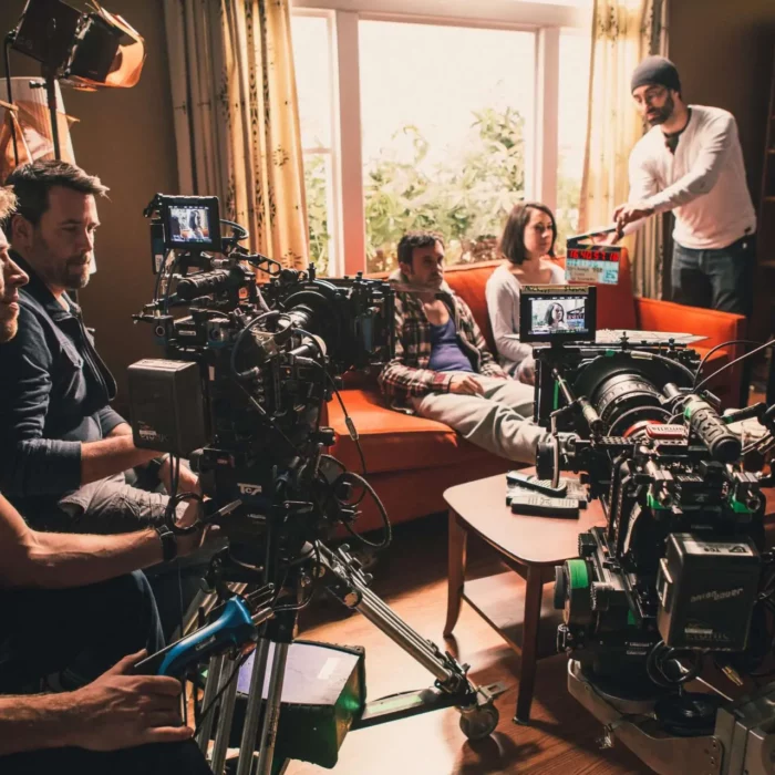 A creative green screen studio in Munich for innovative projects.