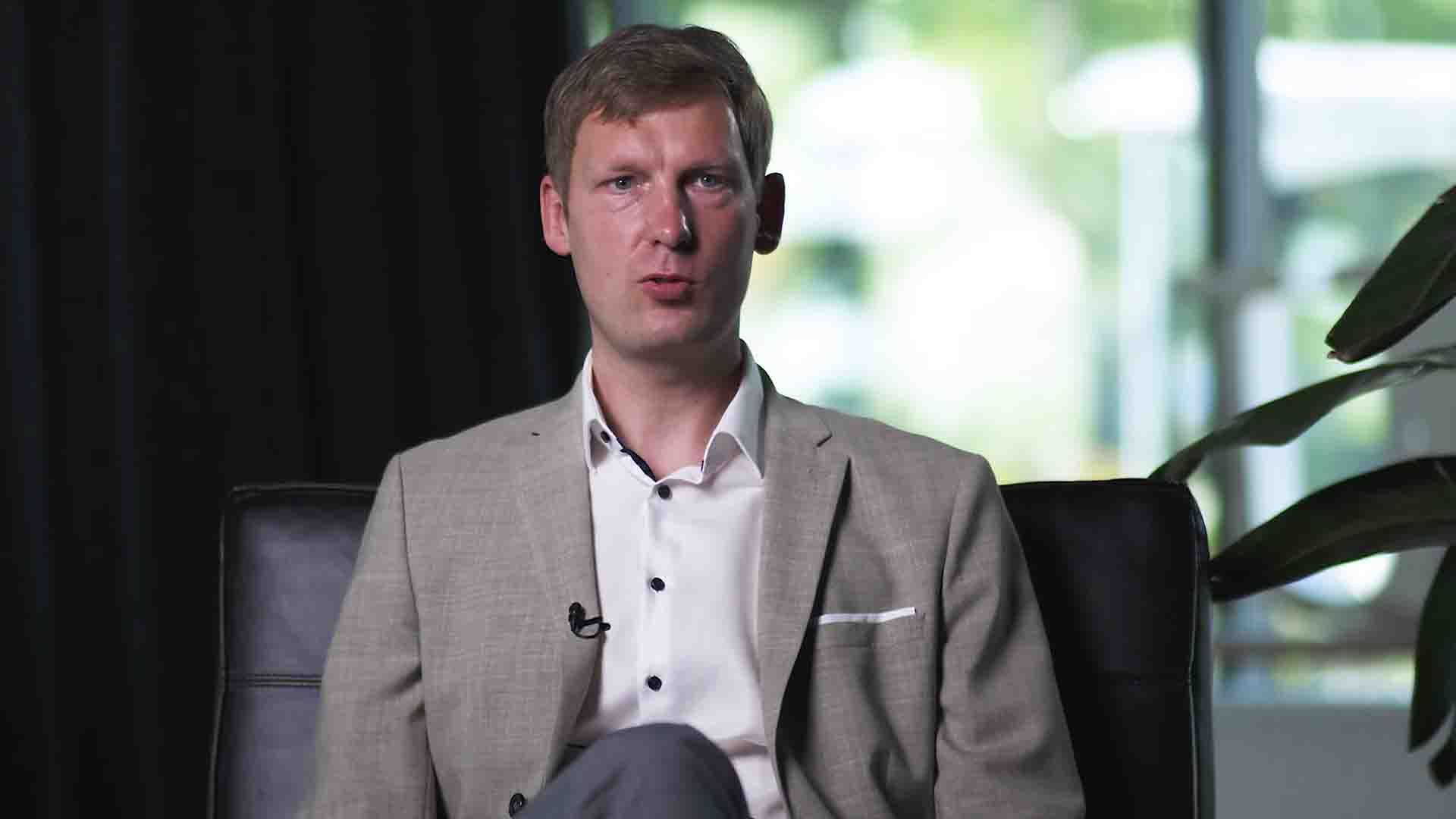 LANIZMEDIA GMBH Produktionsteam bei einem Interview Dreh in München.