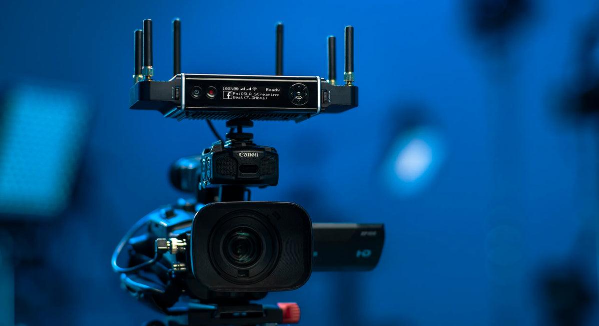 Professional live streaming setup in Munich managed by LANIZMEDIA GMBH