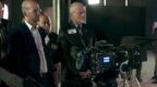 Blick durch die Regieraum-Scheibe ins Studio, produziert für Greenscreen Studio mit Sony FS7 München