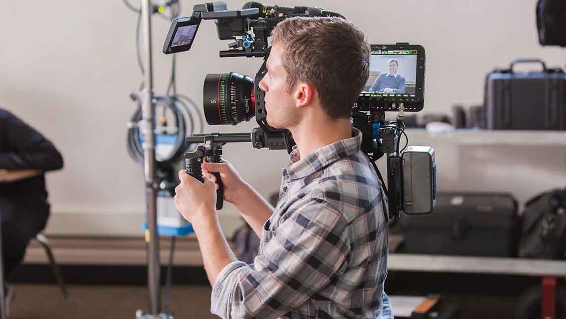 Lanizmedia Produktionsset für Greenscreen Aufnahmen München
