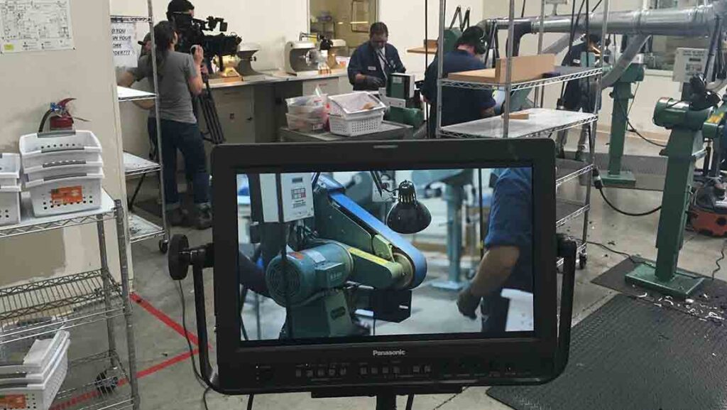 3D-Animation München – Keying und Compositing am Kontrollmonitor bei LANIZMEDIA