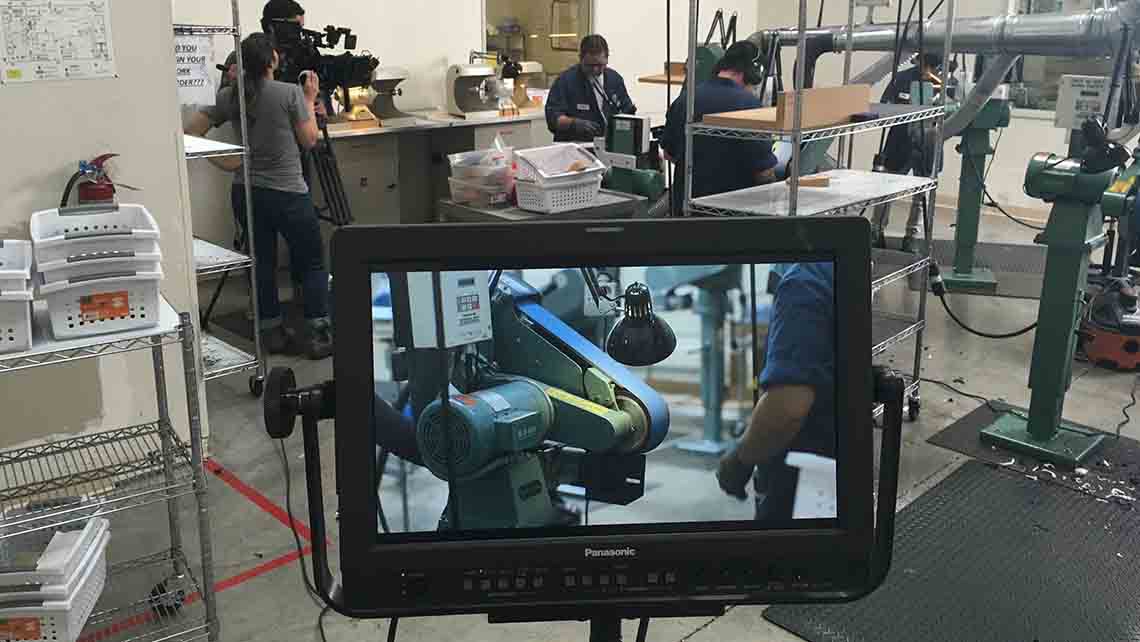 3D-Animation München – Keying und Compositing am Kontrollmonitor bei LANIZMEDIA