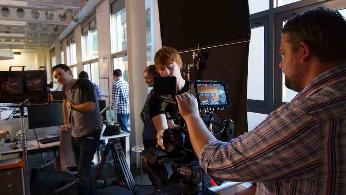 Dreh mit Cinema-Kamera – LANIZMEDIA Filmproduktion München
