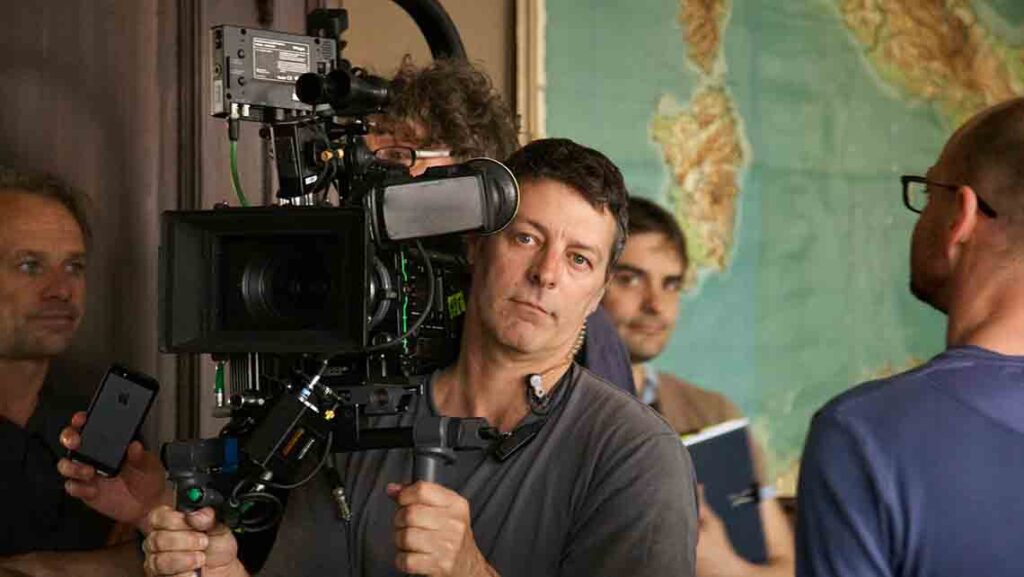 Video production process – camera operator with 4K cinema camera at LANIZMEDIA Munich